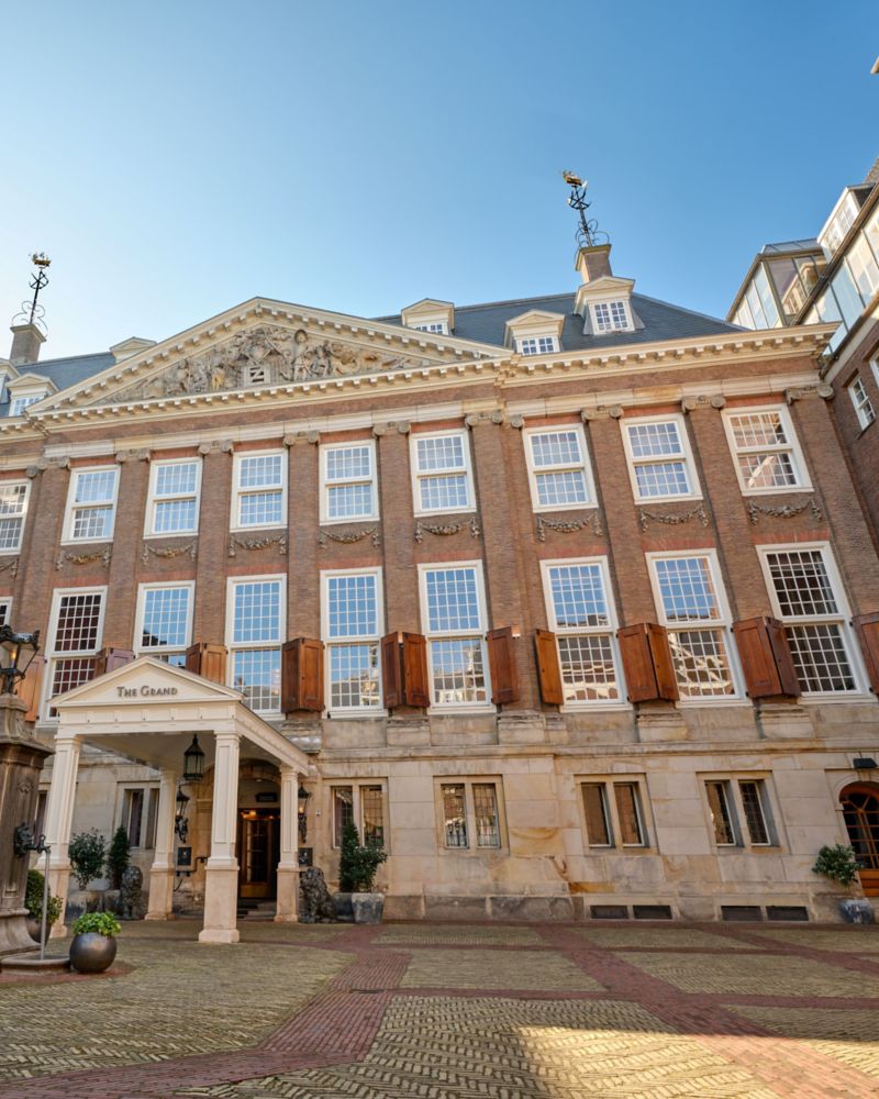 The Grand Hotel Entrance