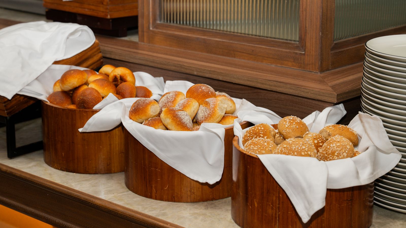 Sofitel Dubai Downtown Breakfast Bread Display