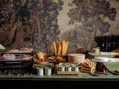 Buffet Breakfast at Delta Rue