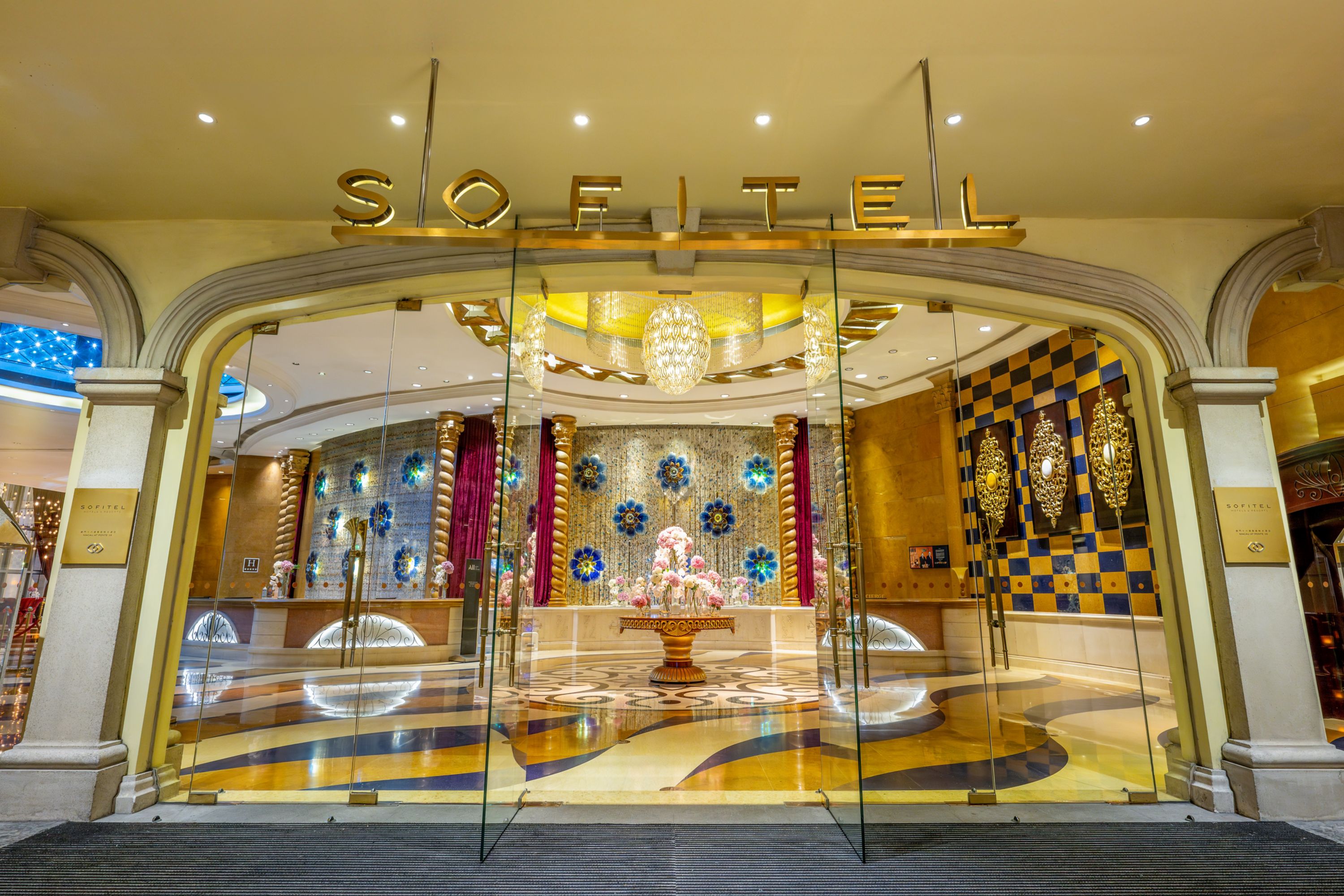 Sofitel Hotel Entrance: A Grand Welcome