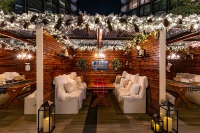 Apres LA Chalet Pop up Experience at Fairmont Century Plaza