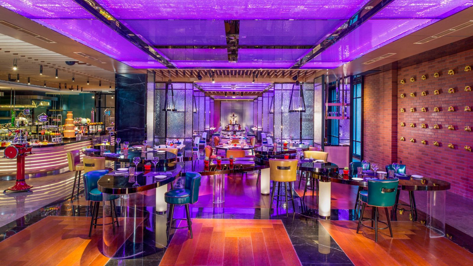 Vibrant Restaurant Interior