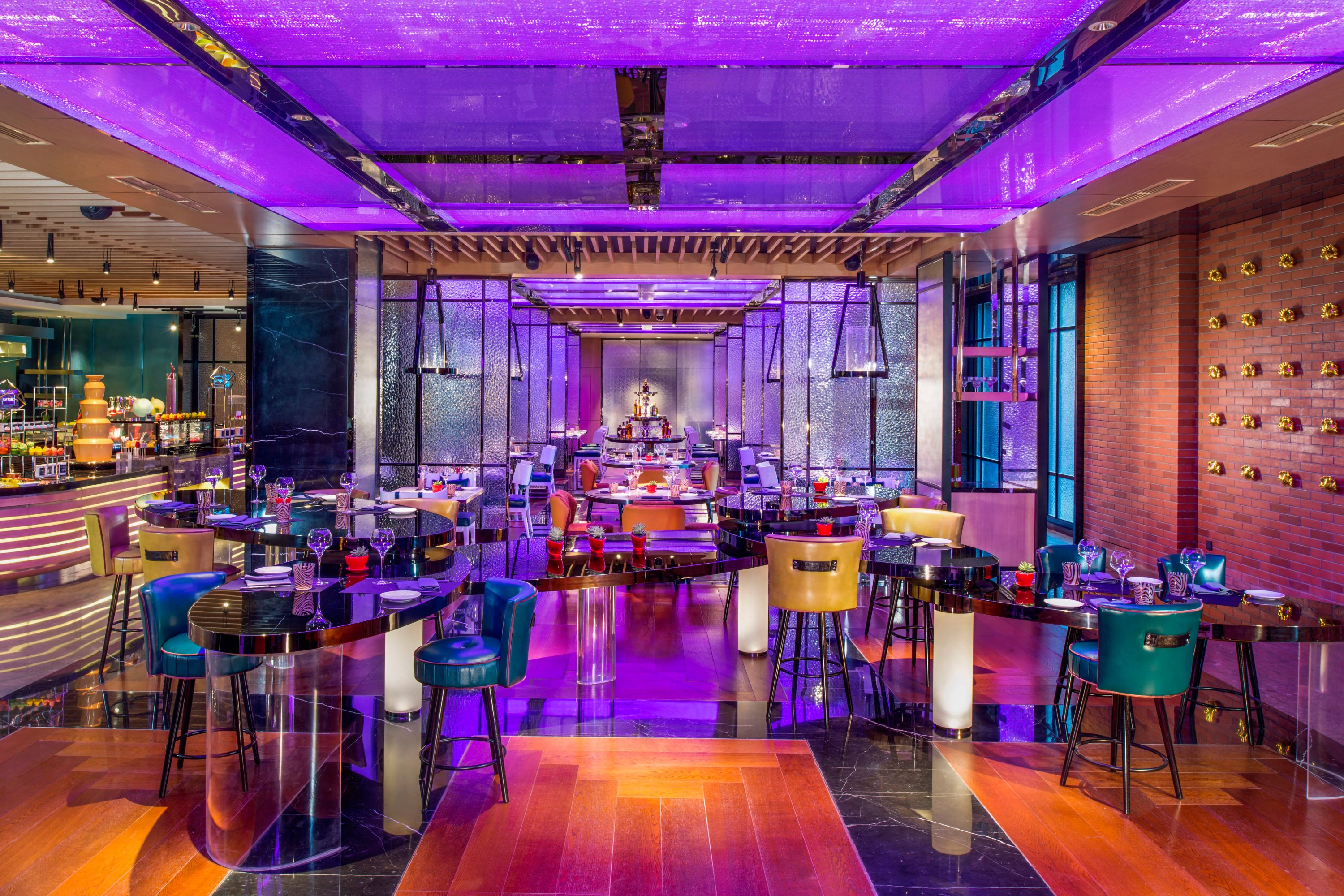Vibrant Restaurant Interior