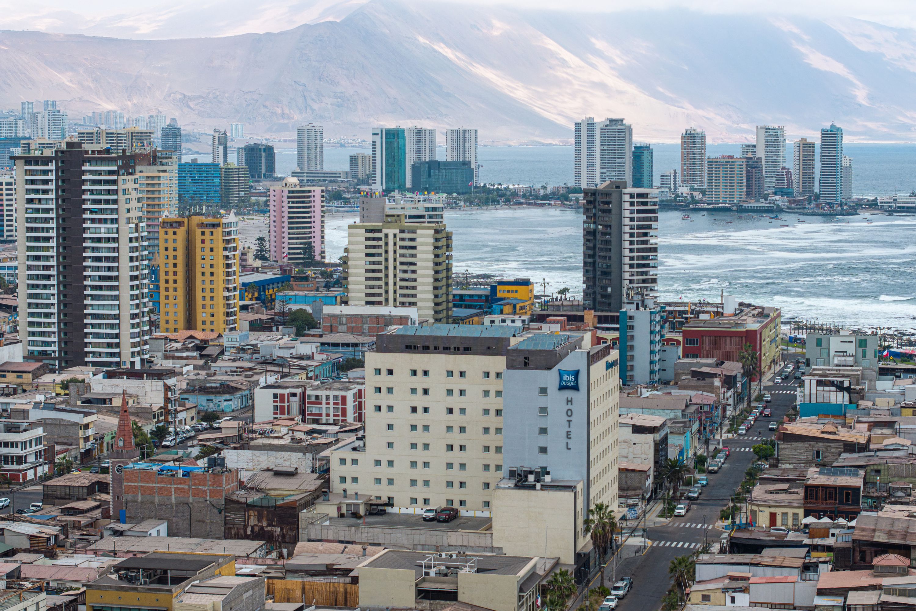 Ibis Budget Hotel in Coastal Cityscape