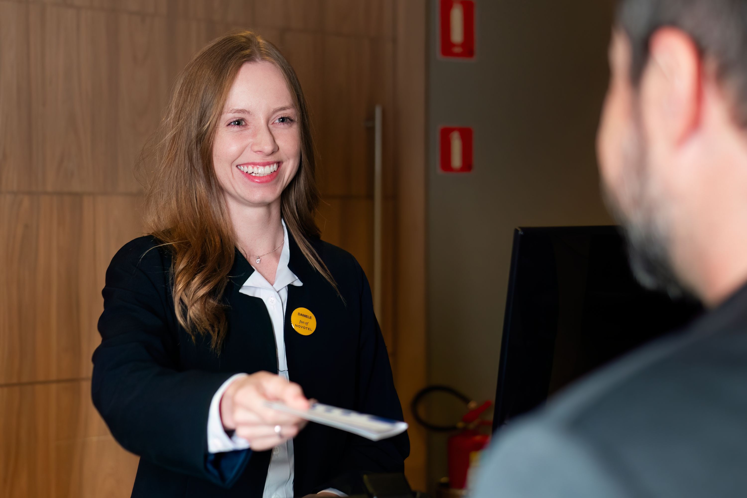 recepcionista de hotel 