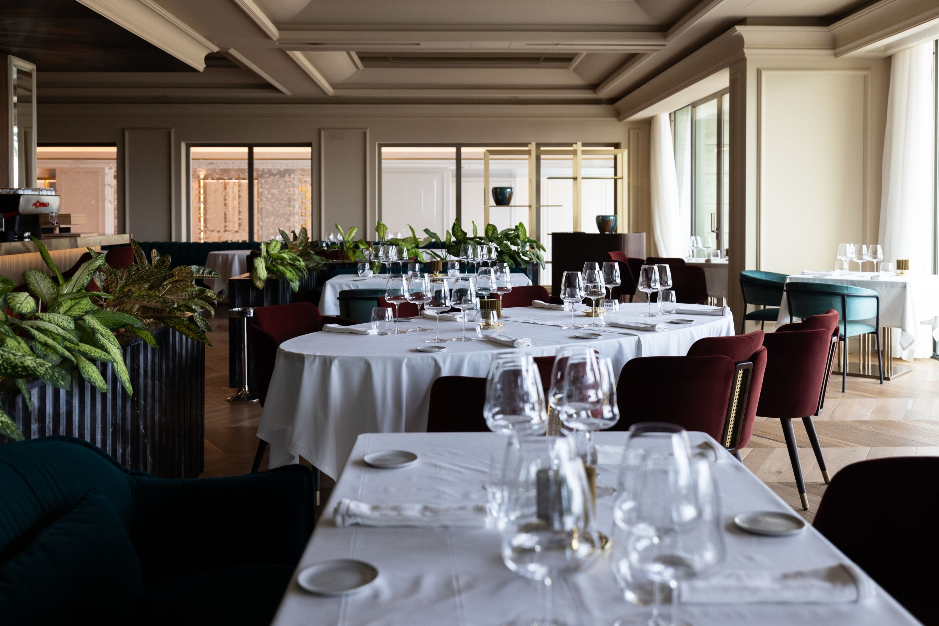 Elegant Accor Restaurant Awaiting Guests