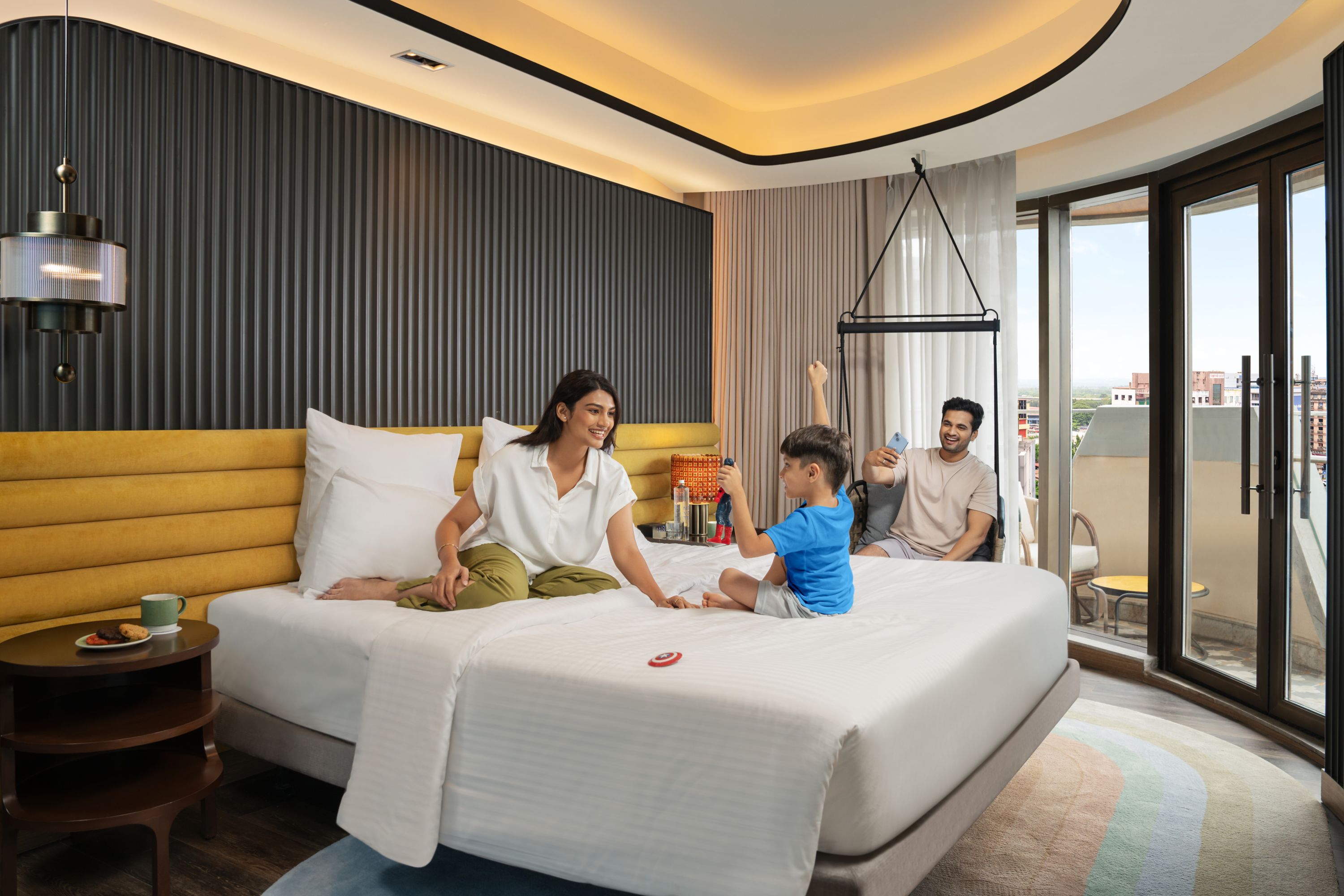 Family at Novotel Goa Panjim