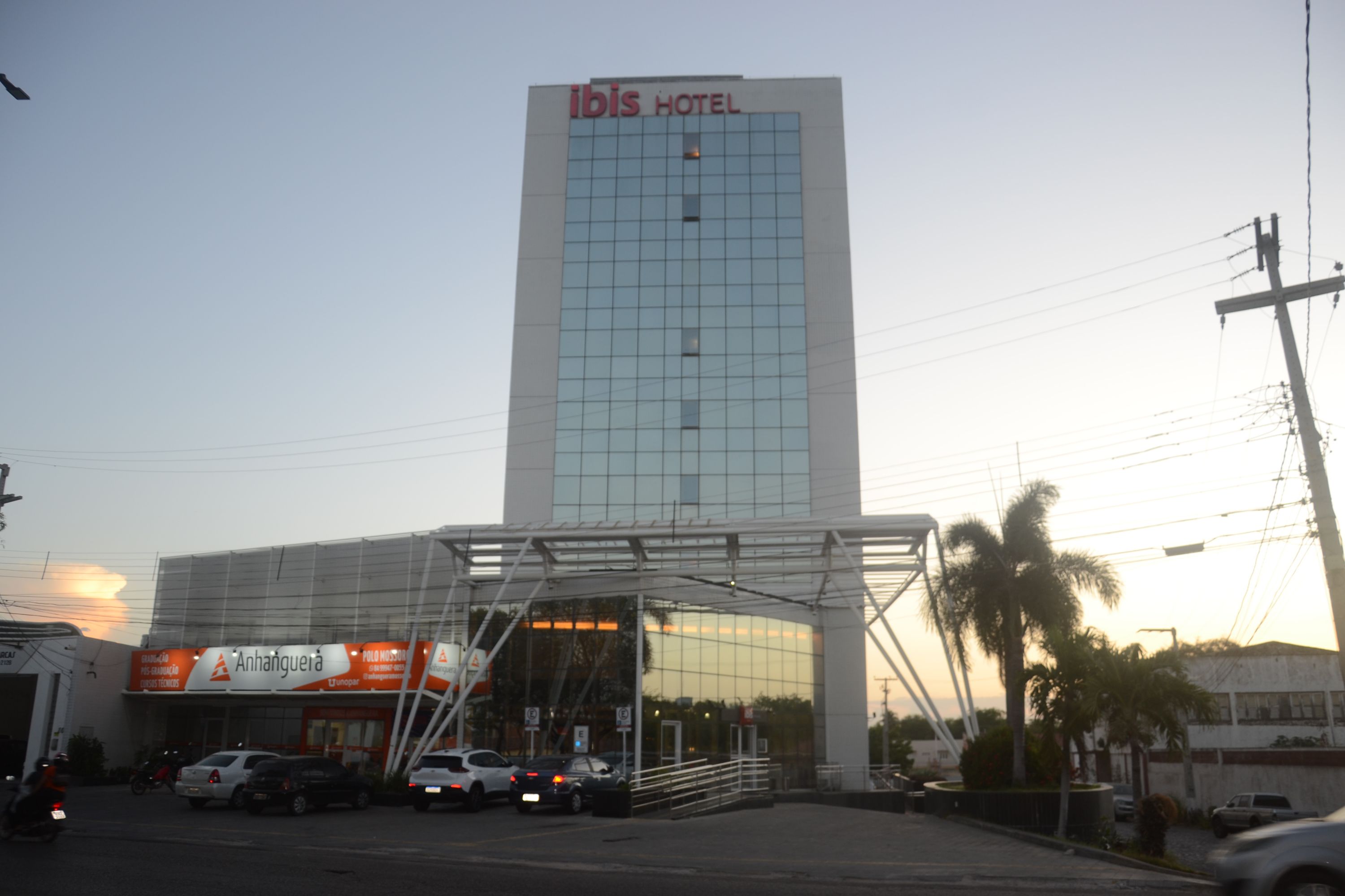 Ibis Hotel at Dusk