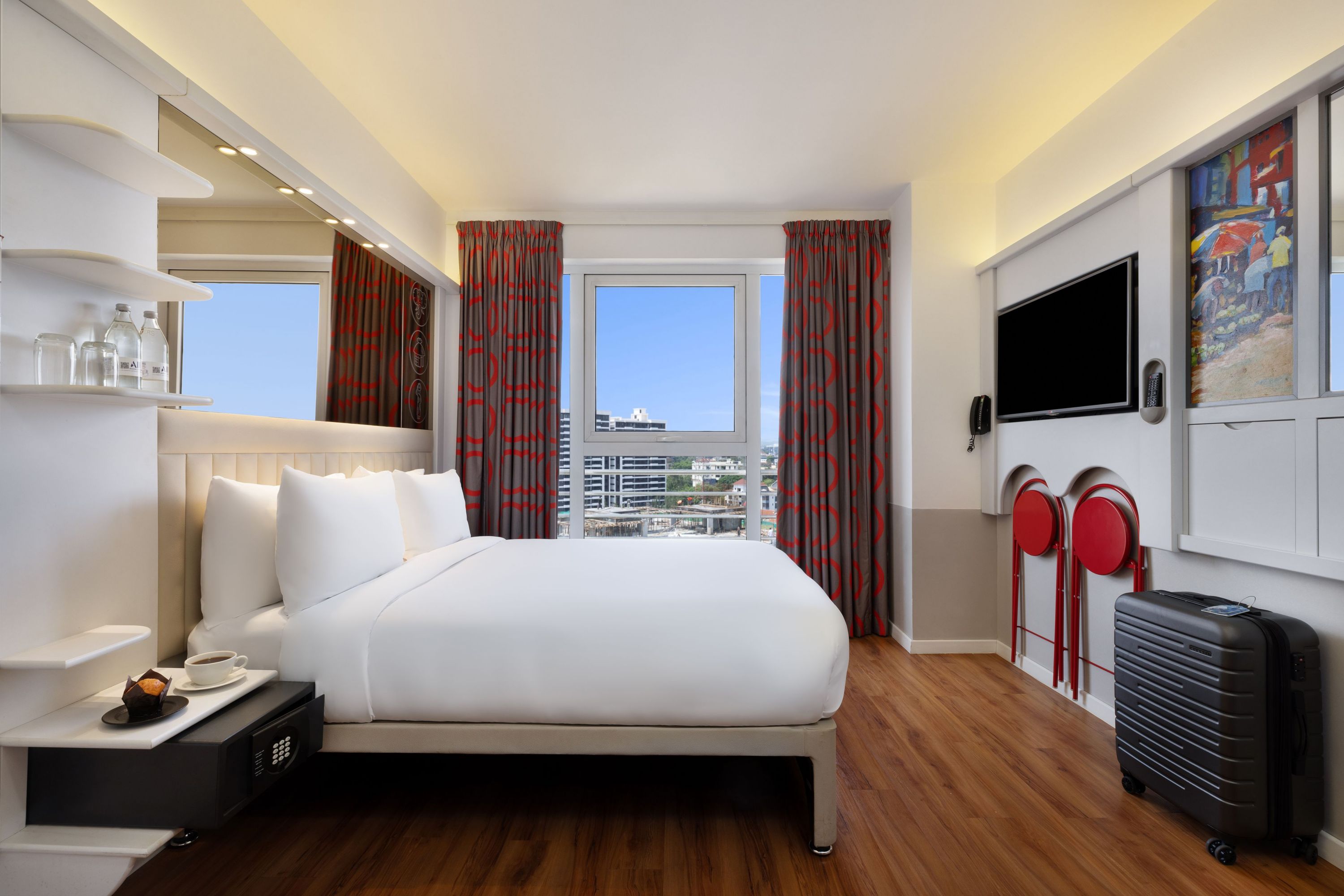 Guest room at ibis Style Nairobi Westlands