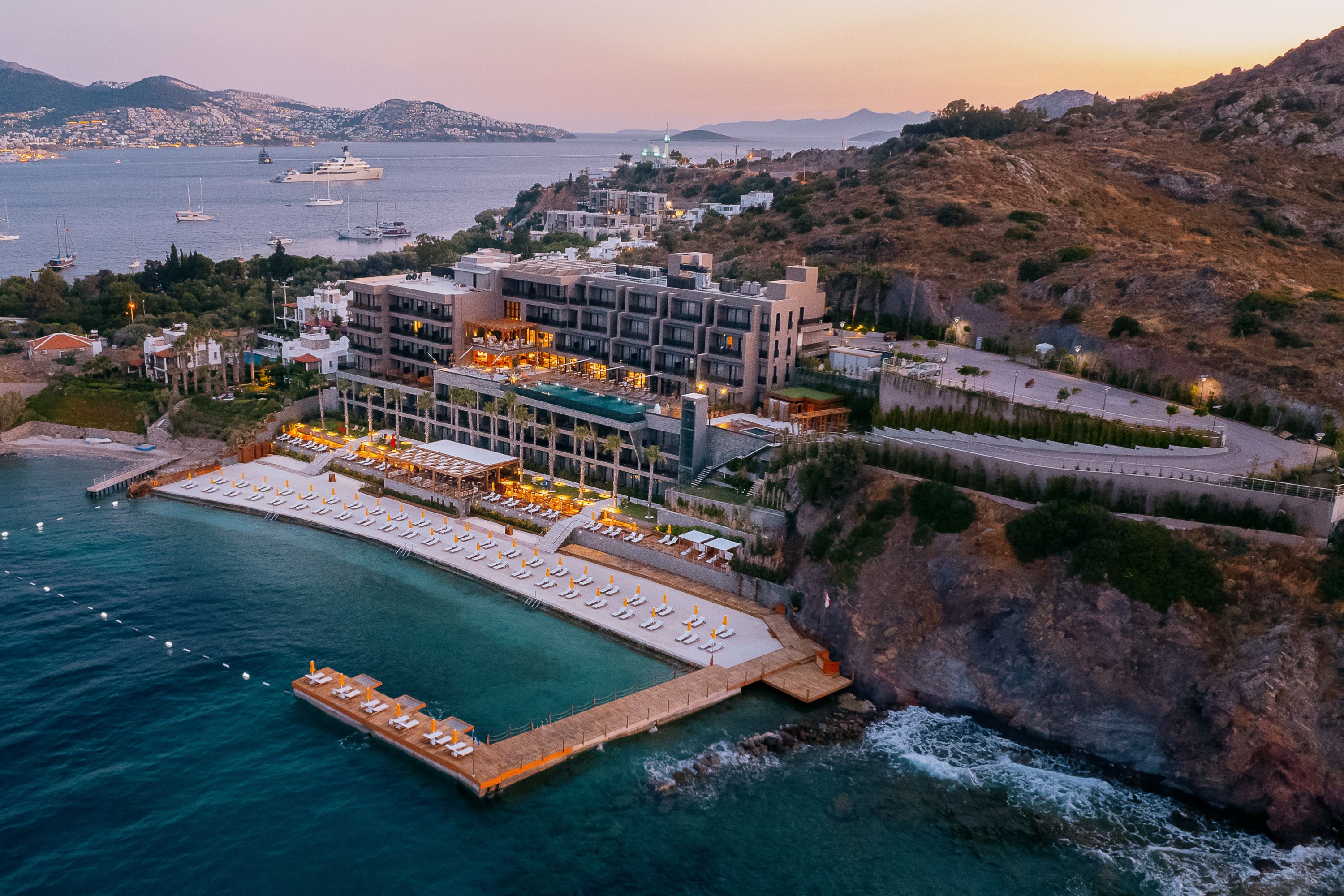 Sunset Over MGallery The Bodrum Hotel Yalikavak