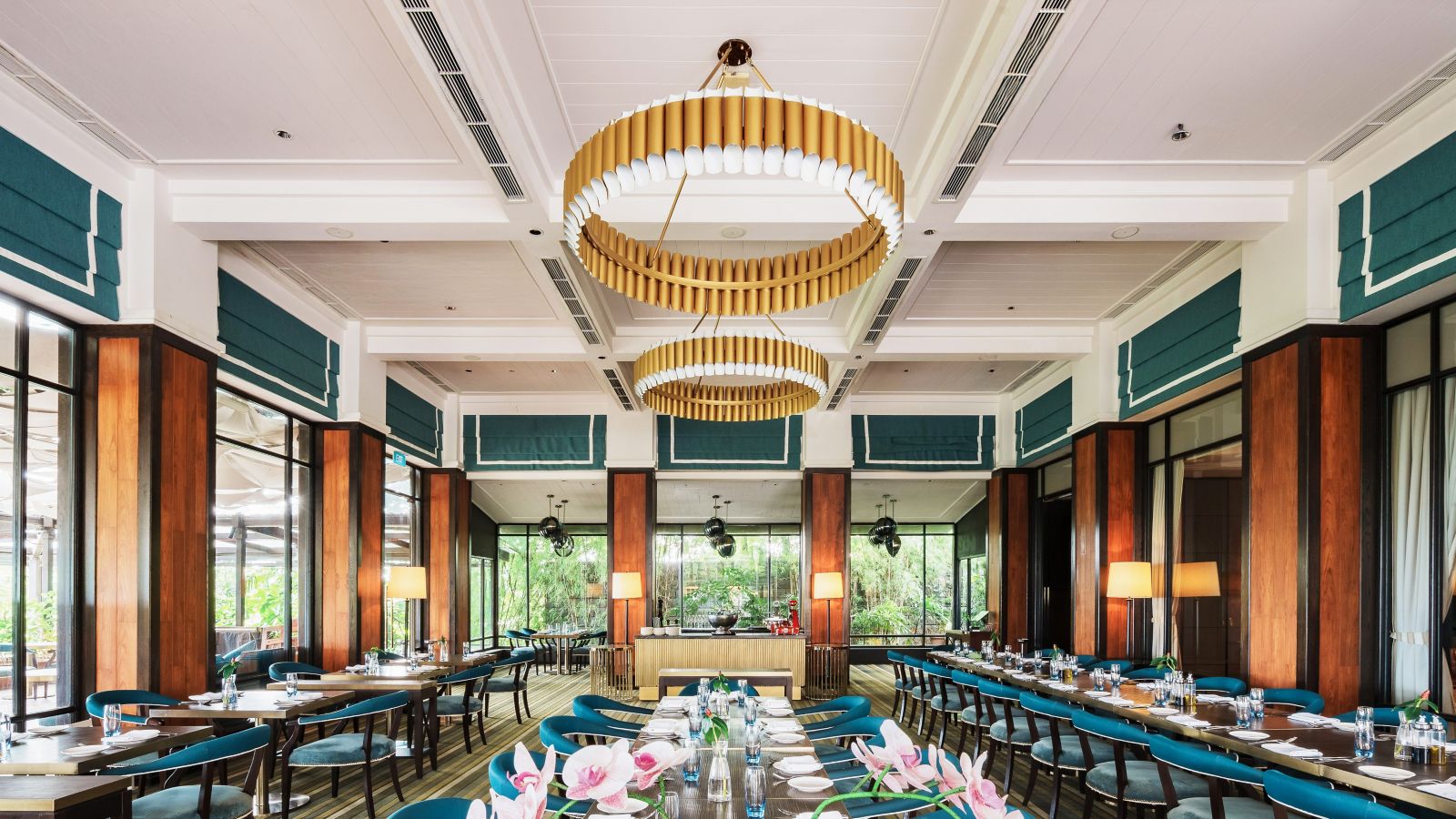 Elegant Accor Hotel Restaurant Interior