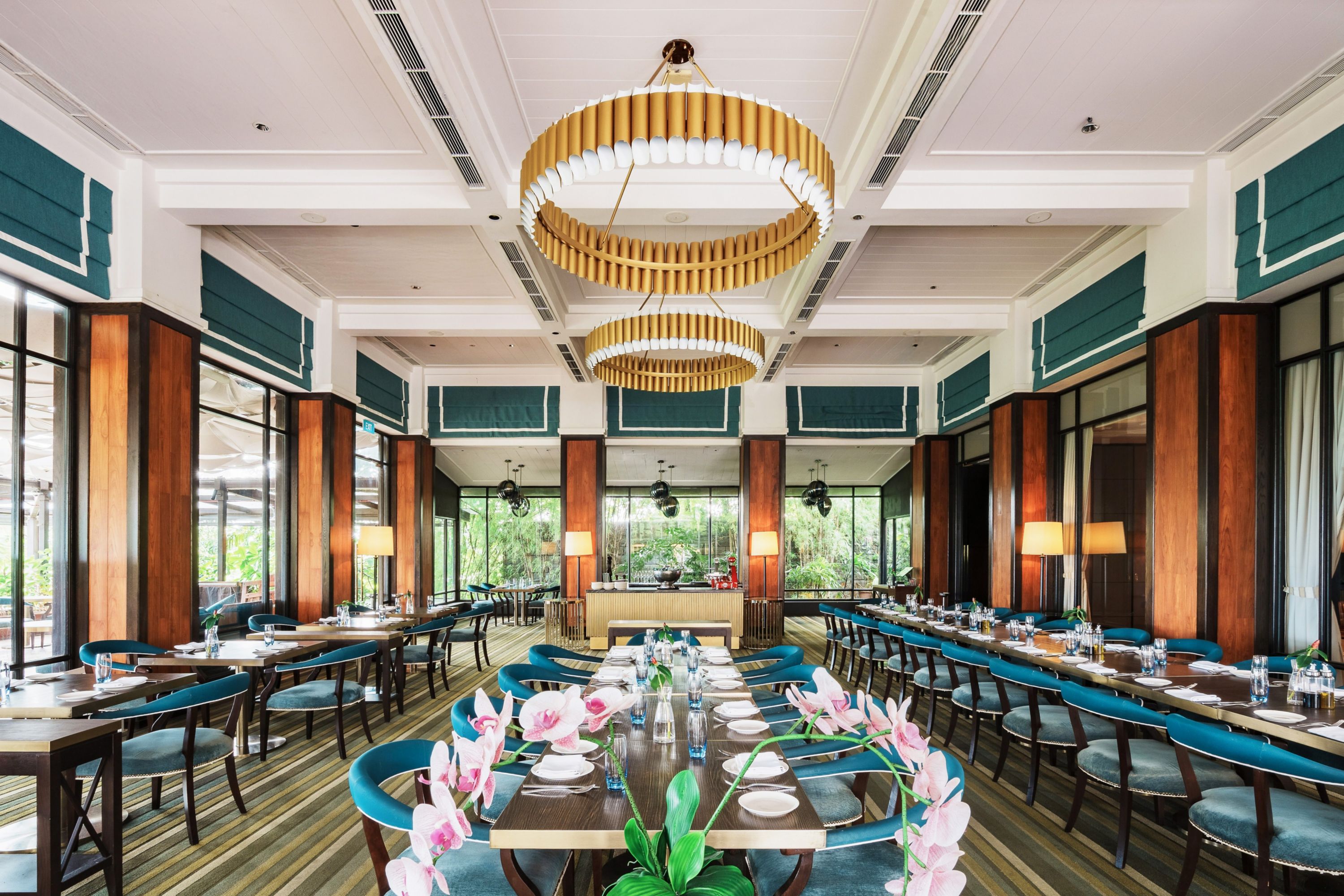 Elegant Accor Hotel Restaurant Interior