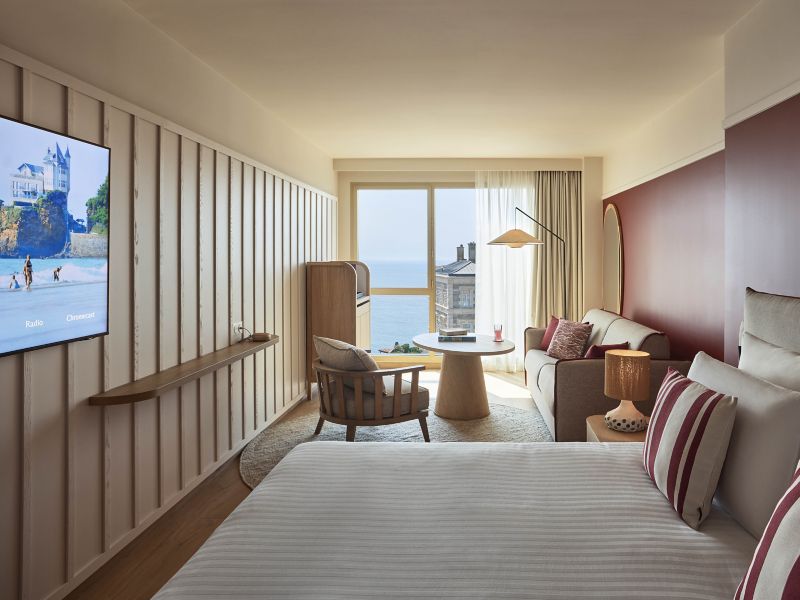 Le Talaia Hotel & Spa Biarritz Ocean View Room