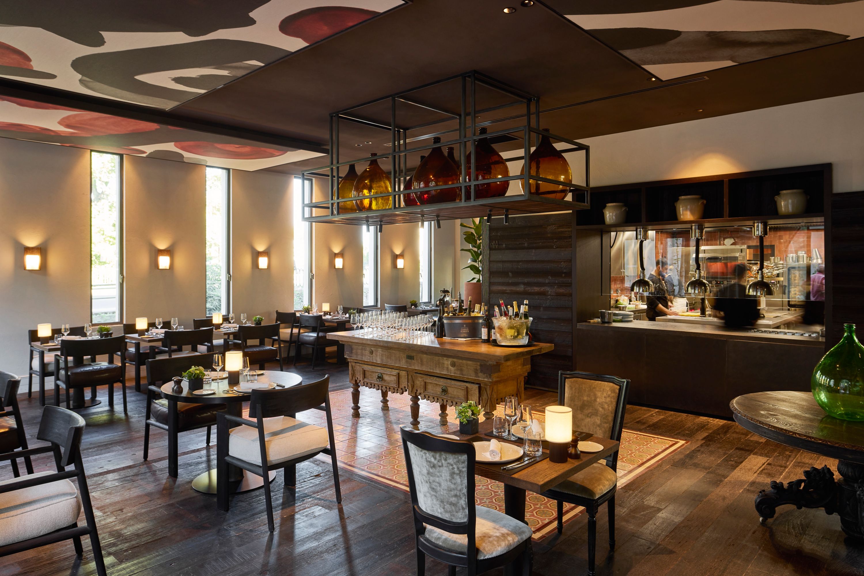 Upscale Restaurant Ambiance