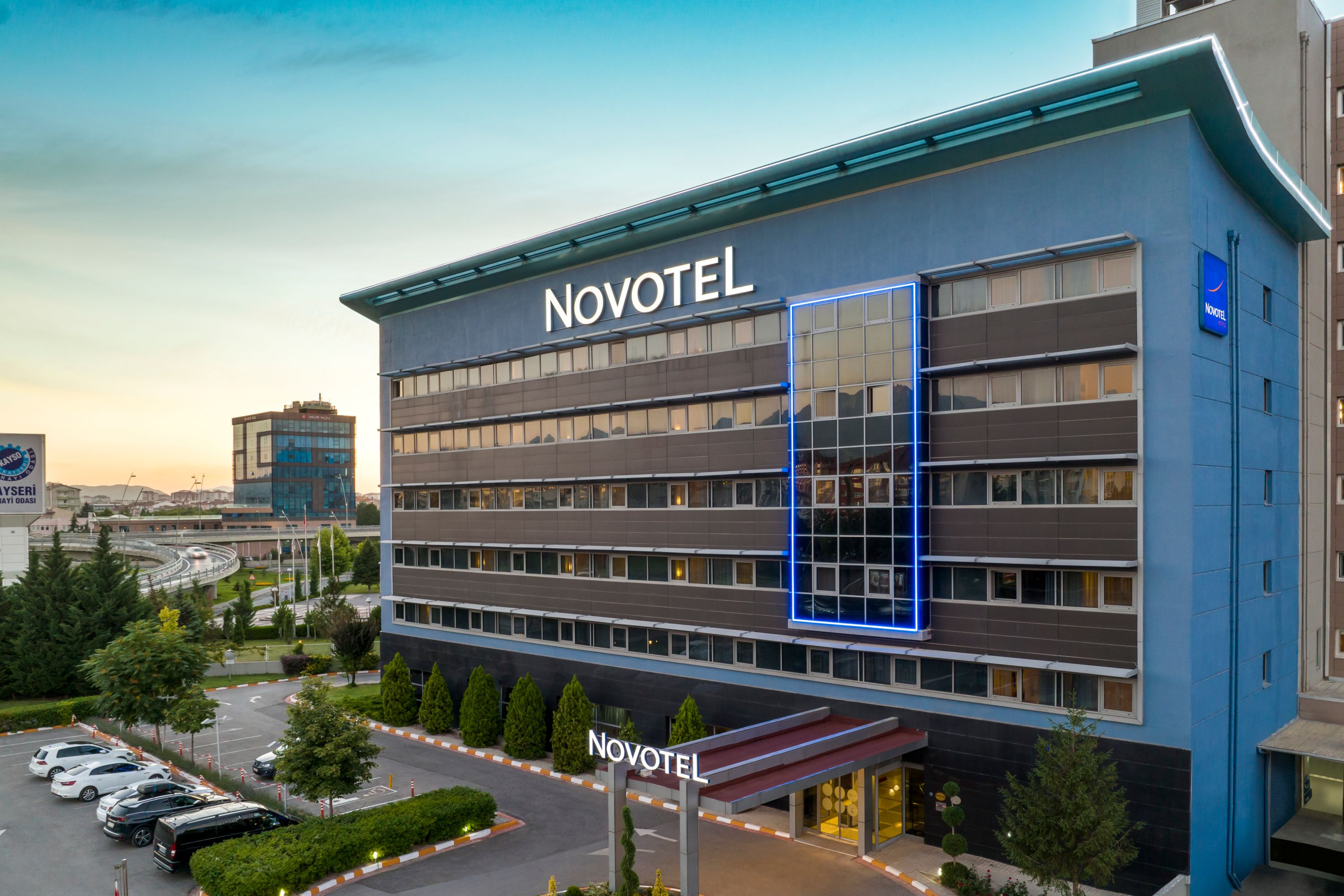 NOVOTEL Hotel at Dusk