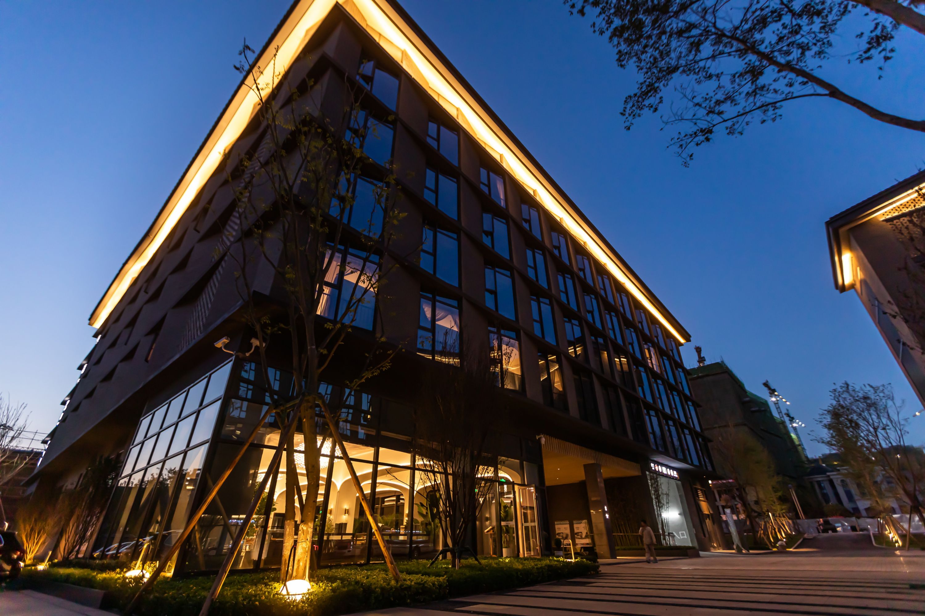 Mercure Xichang Qionghai Wetland at Twilight