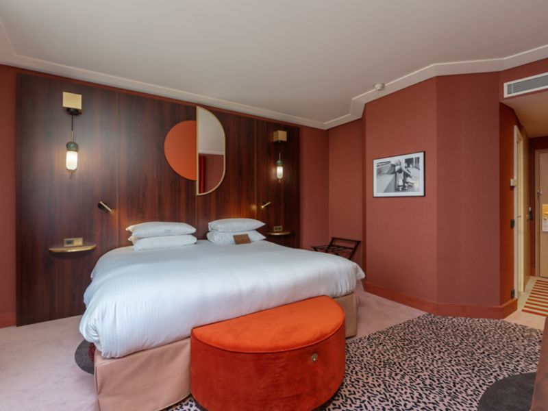 Stylish Hotel Room Interior