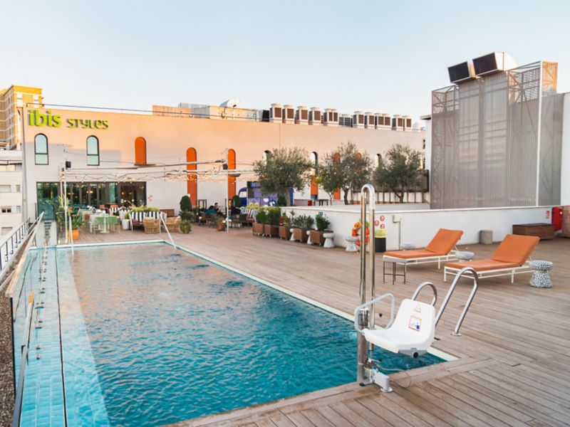 Rooftop Oasis: Sunset at Ibis Styles Hotel