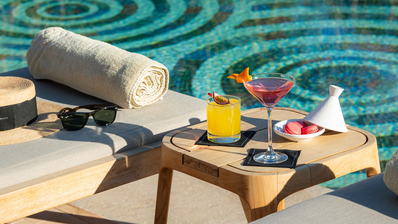 Poolside Cocktails and Treats at an Accor Hotel