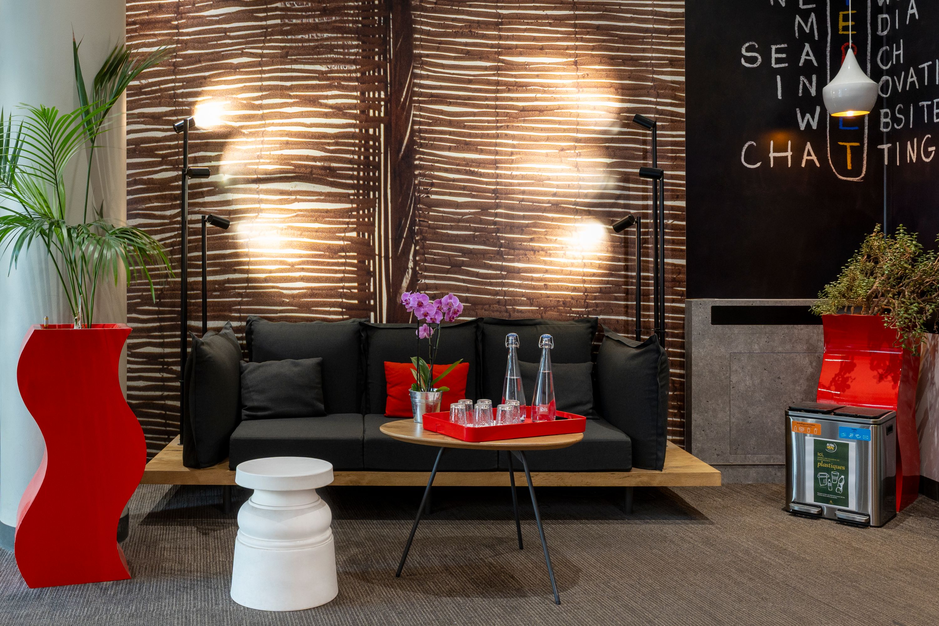 Modern Accor Hotel Lounge