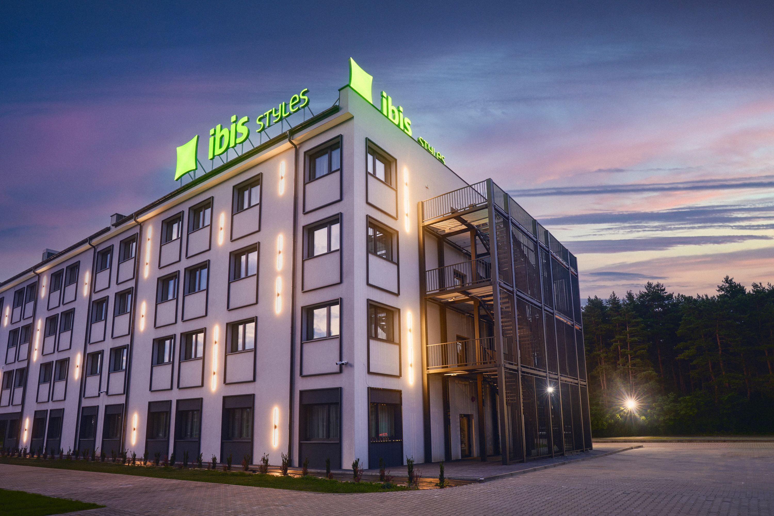 ibis Styles Hotel at Dusk