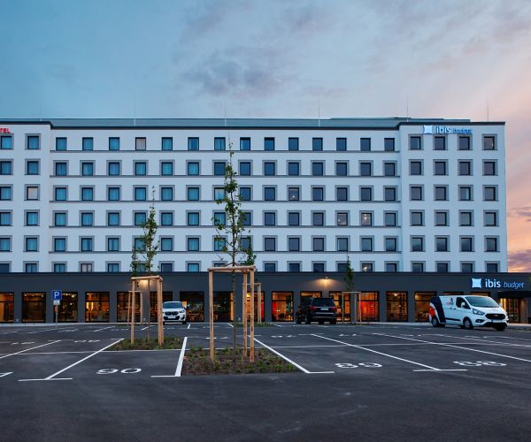 Ibis Hotel and Ibis Budget at Dusk