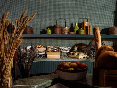 Buffet Breakfast at Delta Rue