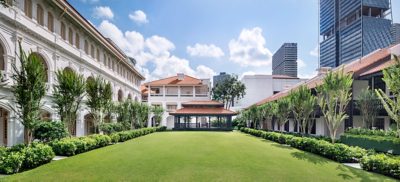 Magic Hour im Raffles Hotel Singapore