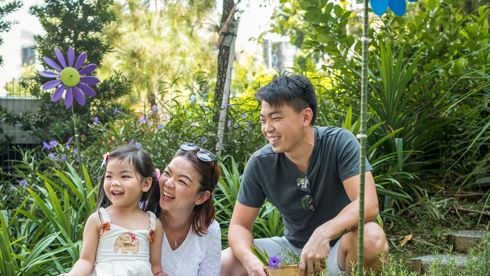 Family on holiday at Novotel SIngapore on Stevens