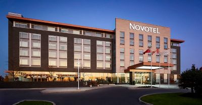 Novotel Toronto Vaughan Centre at Dusk, Canada