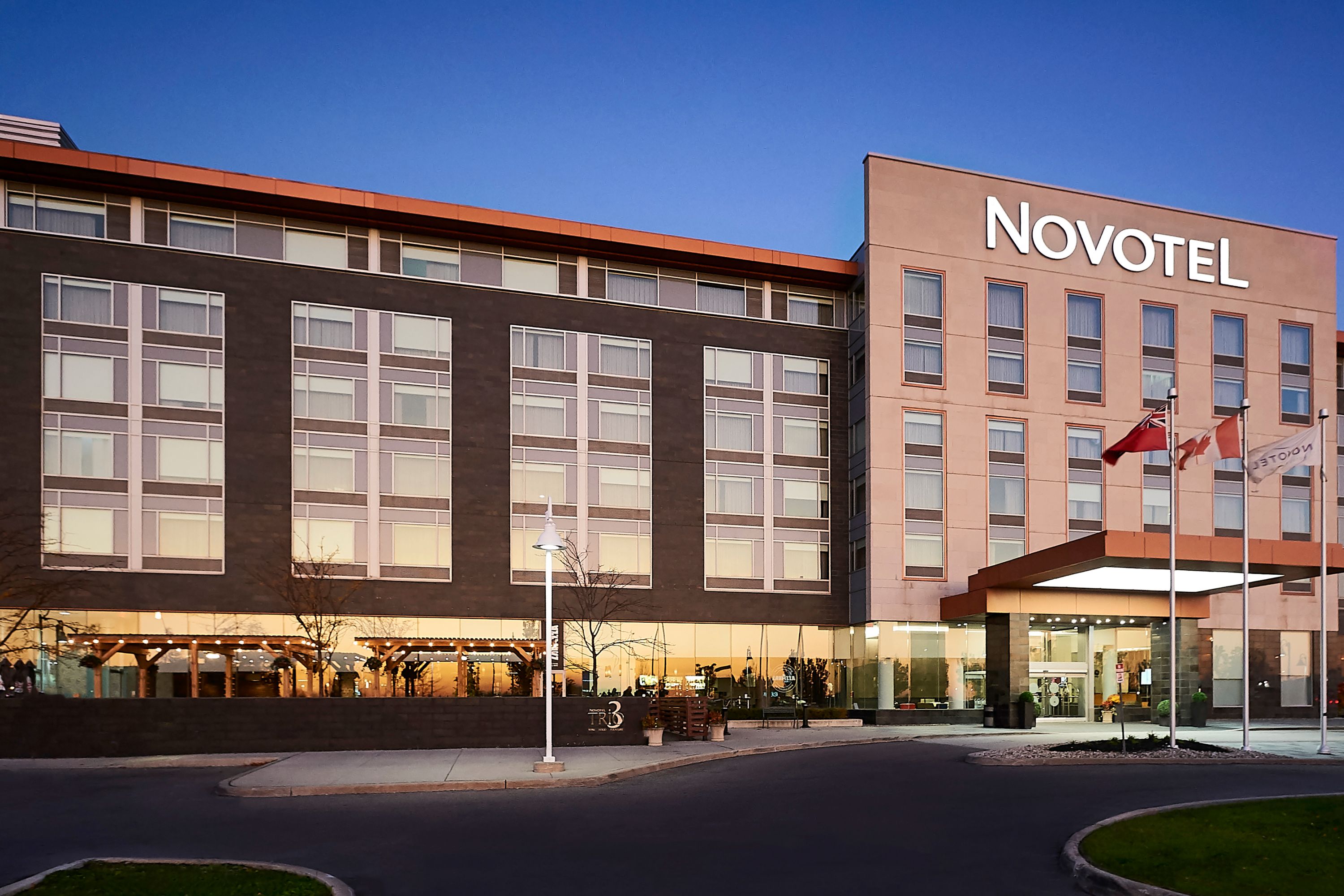 Novotel Toronto Vaughan Centre at Dusk, Canada