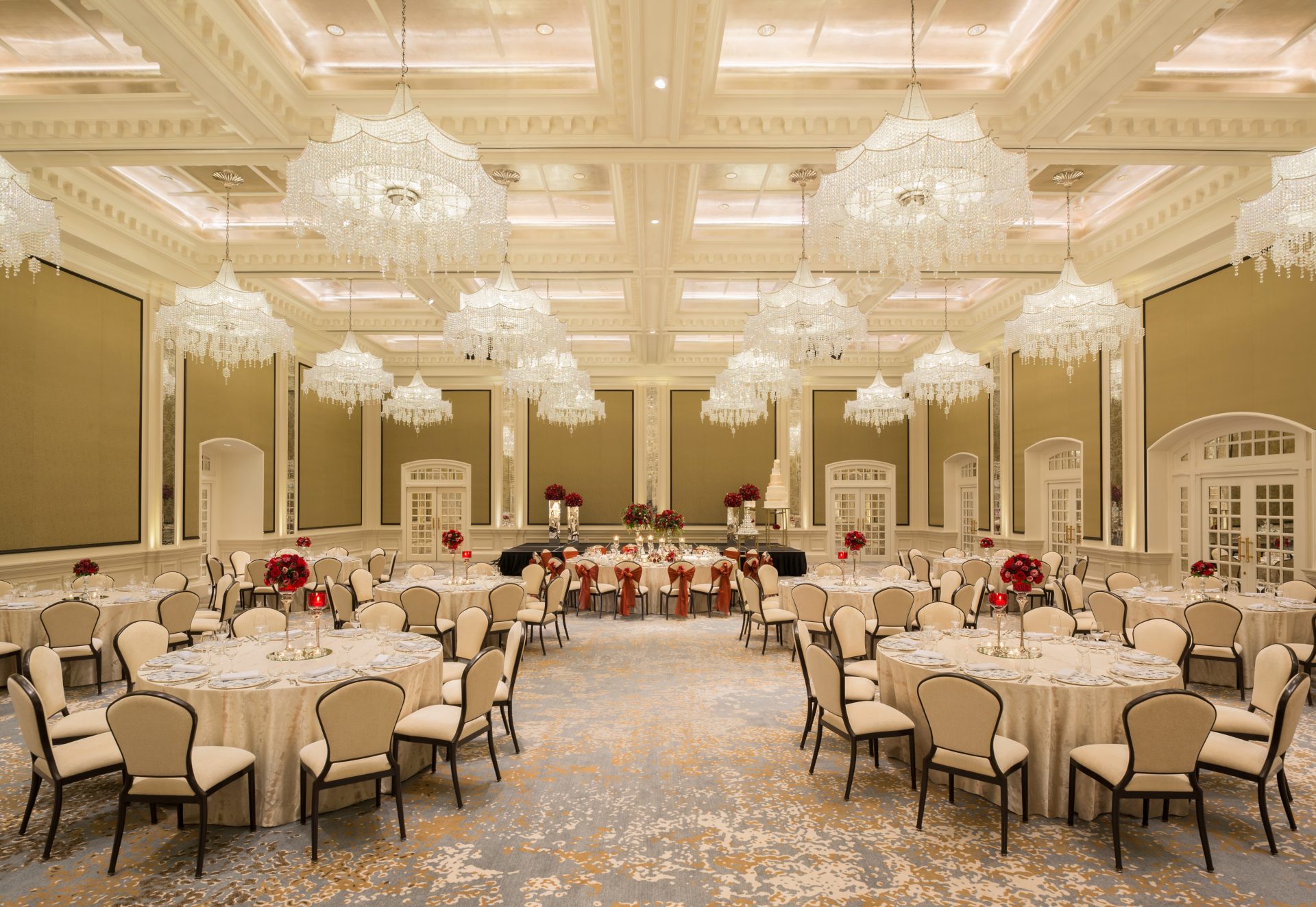 Jubilee Ballroom at Raffles Singapore
