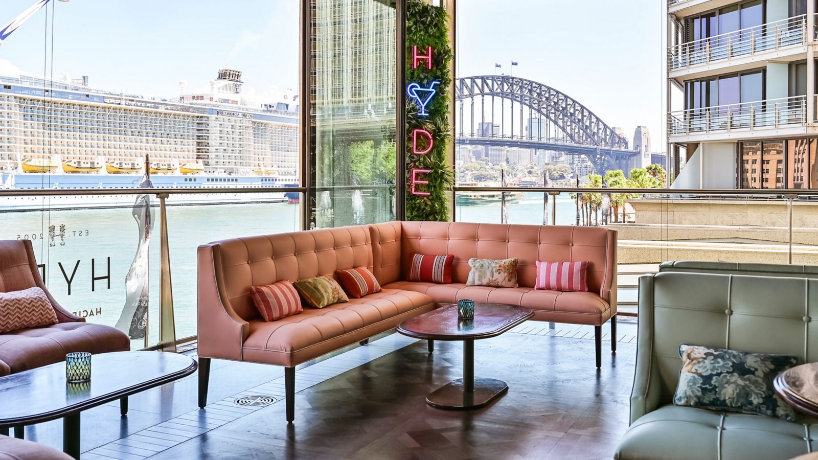 Sydney harbour views from Hyde Hacienda at Pullman Sydney Quay Grand