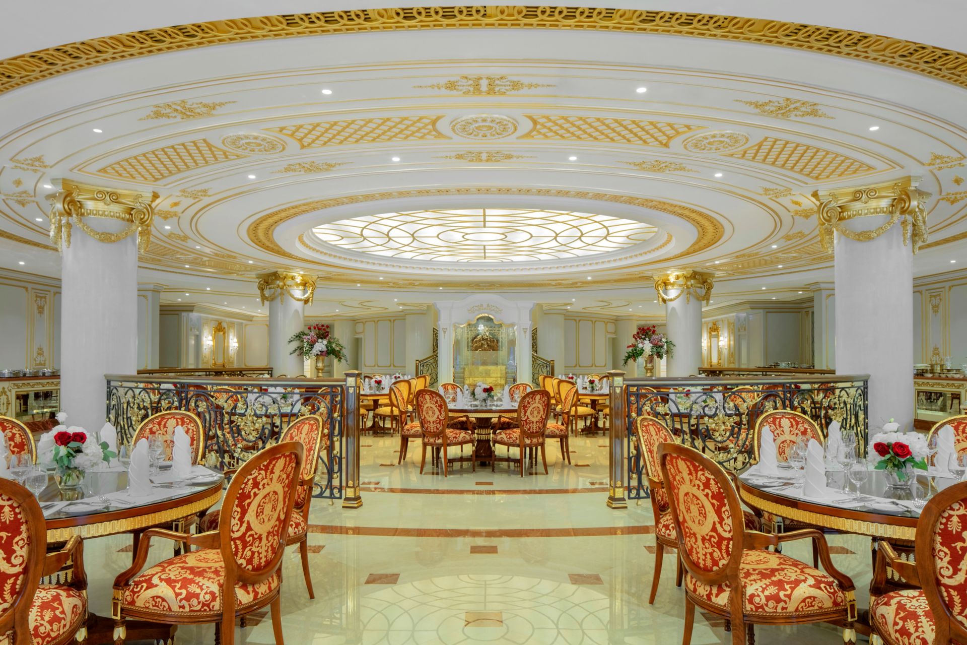 Dining at Raffles The Palm Jumeirah