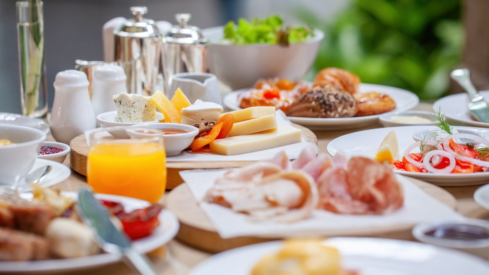 café da manhã de hotel