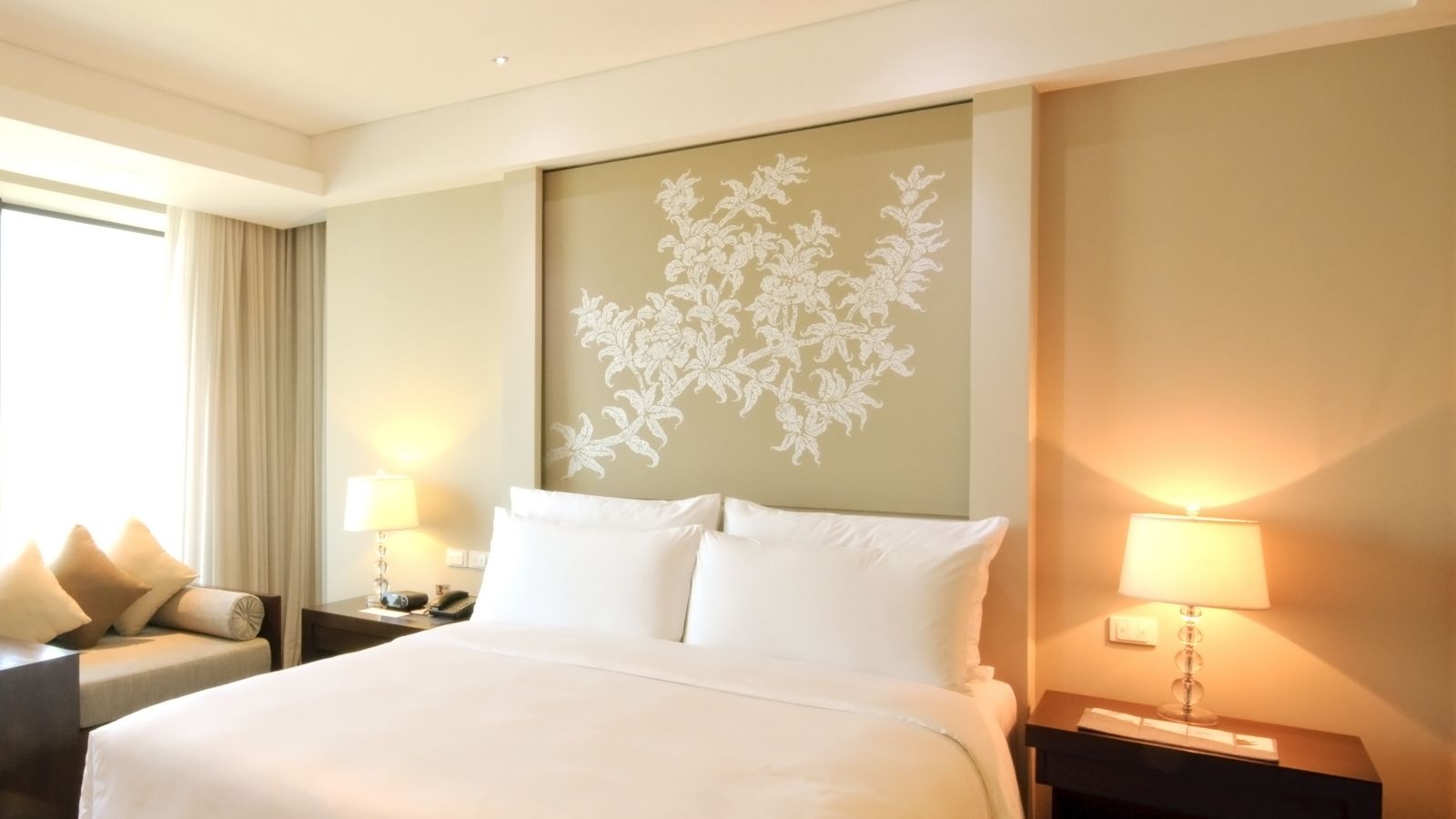 quarto de hotel de luxo em casa, quarto de luxo, hotel de luxo