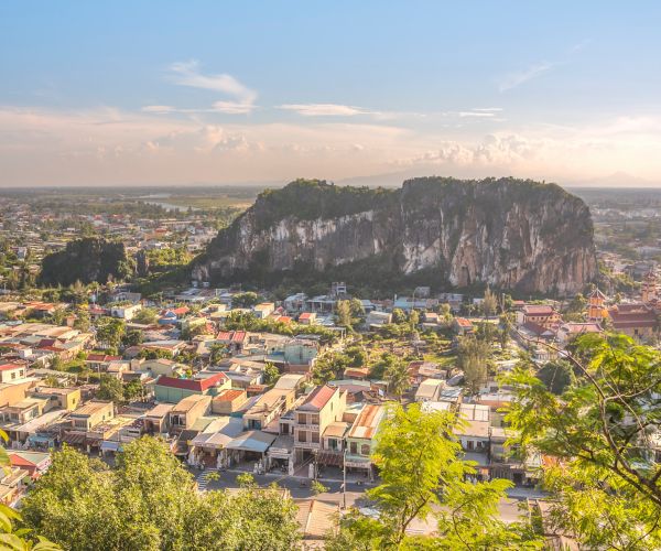 View of Da Nang City from Marble Mountains