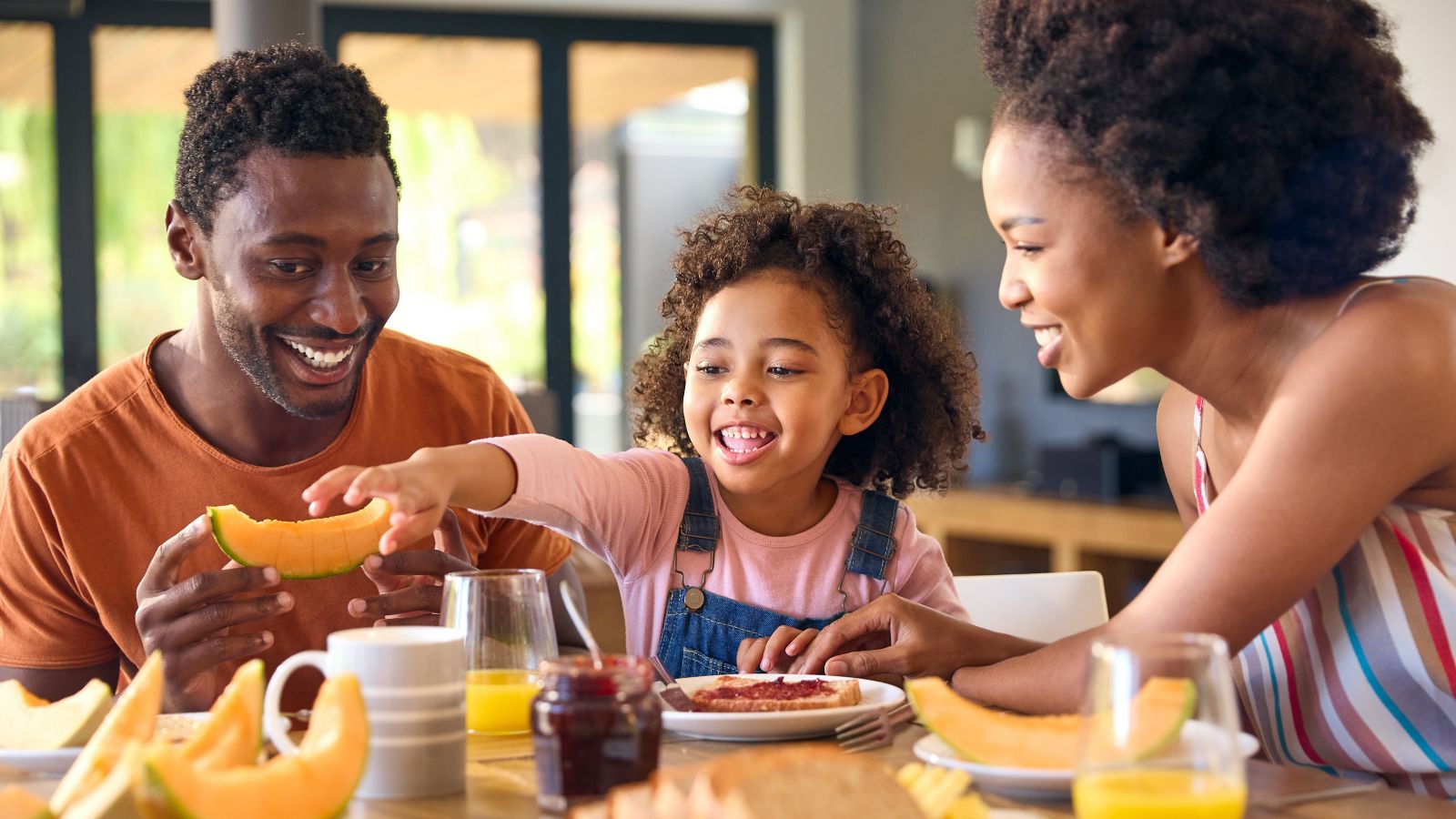 mesa de café da manhã