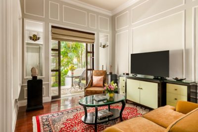 A suite at Raffles Grand Hotel D'Angkor