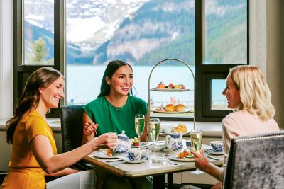 Thé de l’après-midi au Fairmont Château Lake Louise