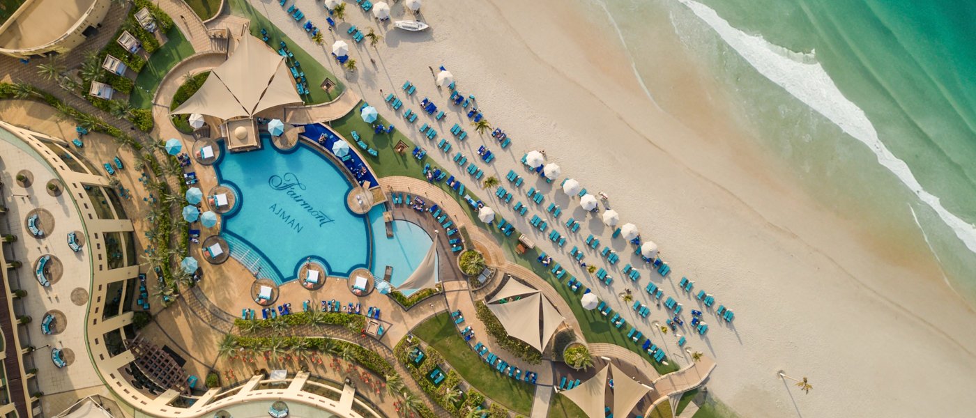 Swimming pool at Fairmont Ajman