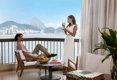 Fairmont Gold Lounge at Fairmont Rio de Janeiro Copacabana