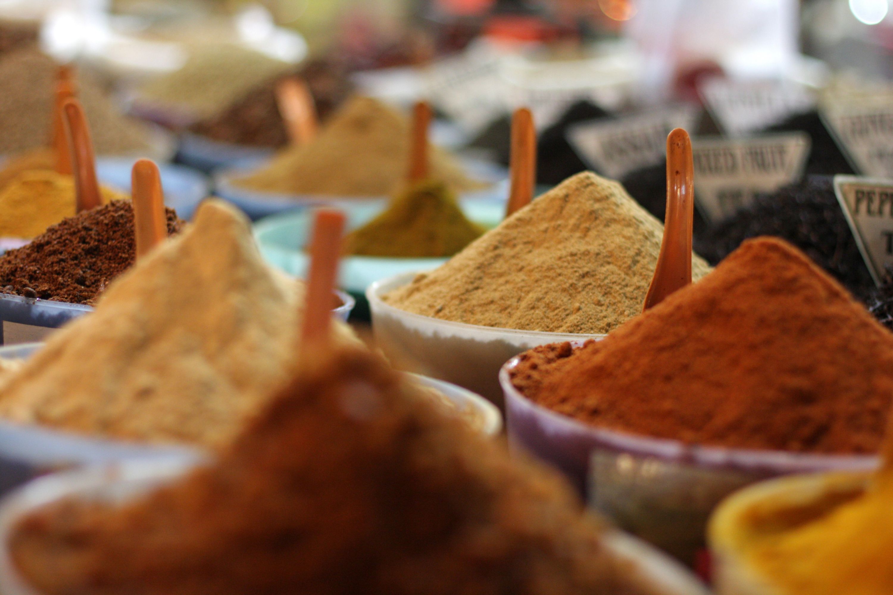 Spices at Palolem Market in Goa