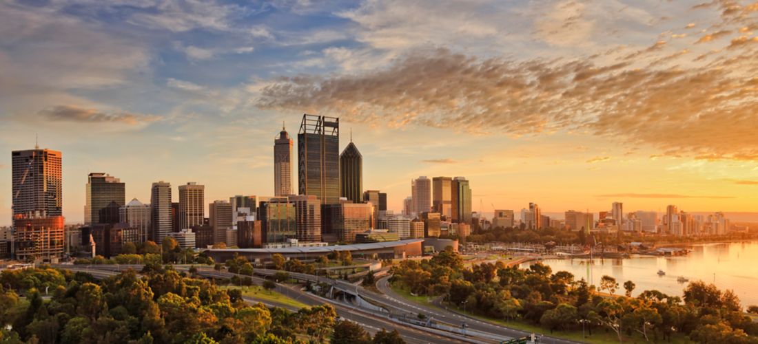 Perth City Viewed from Kings Park