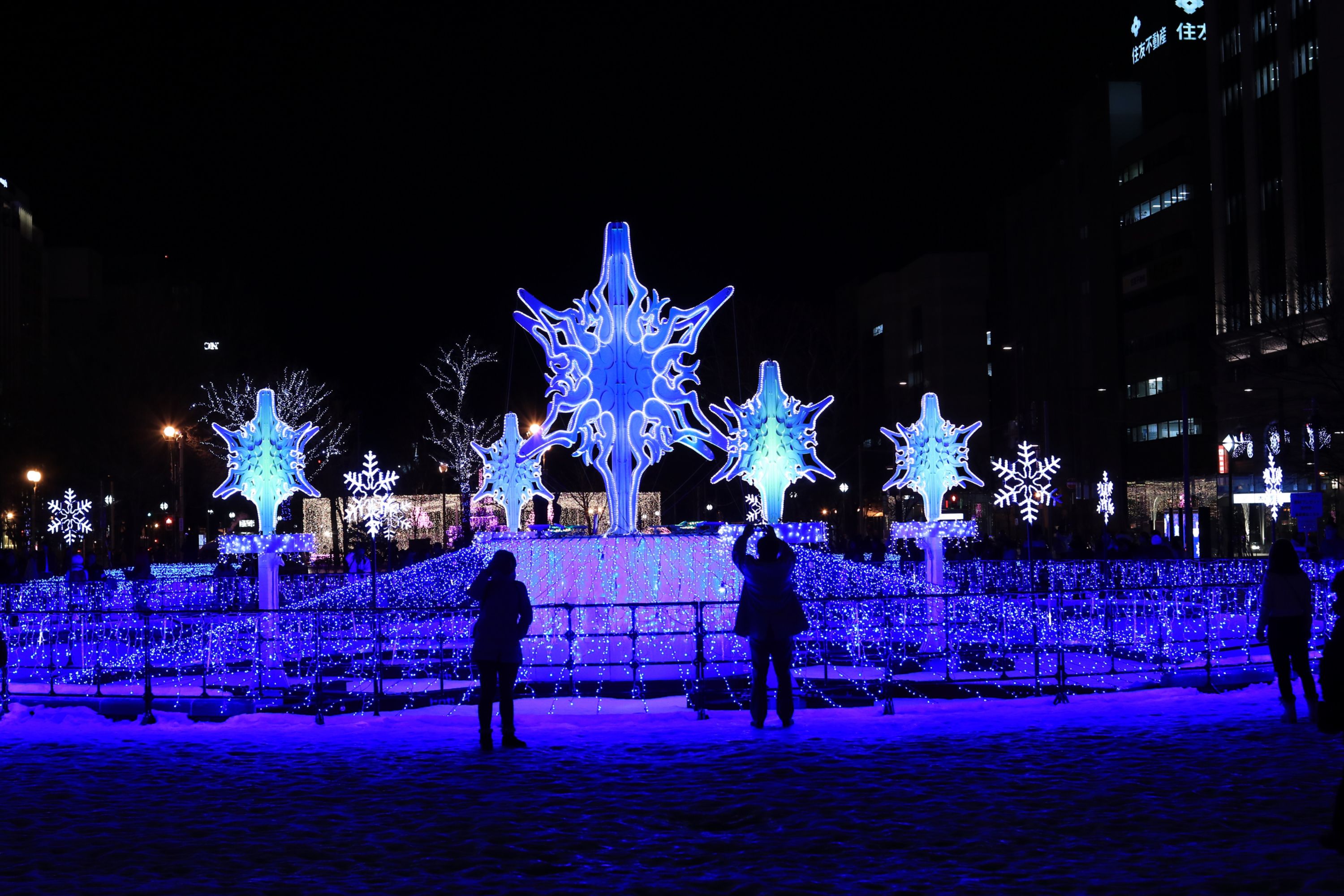 White Illumination in Sapporo
