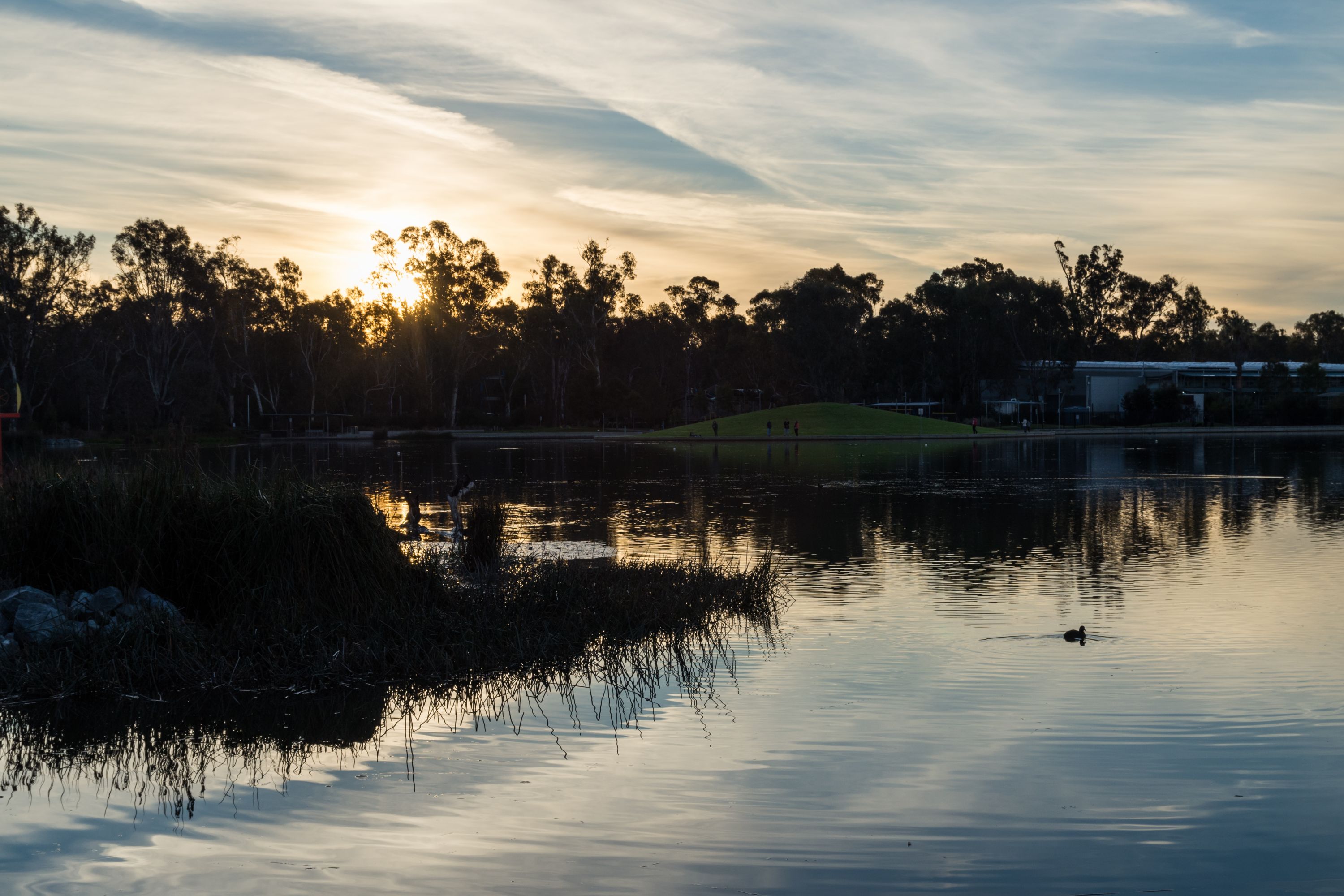 Victoria Park Lake in Shepparton